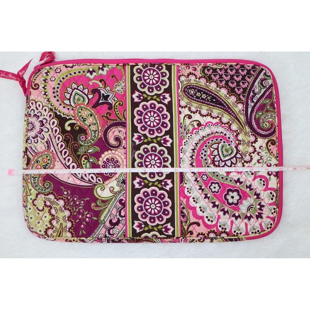 Vintage Vera Bradley Plum Crazy Quilted 17